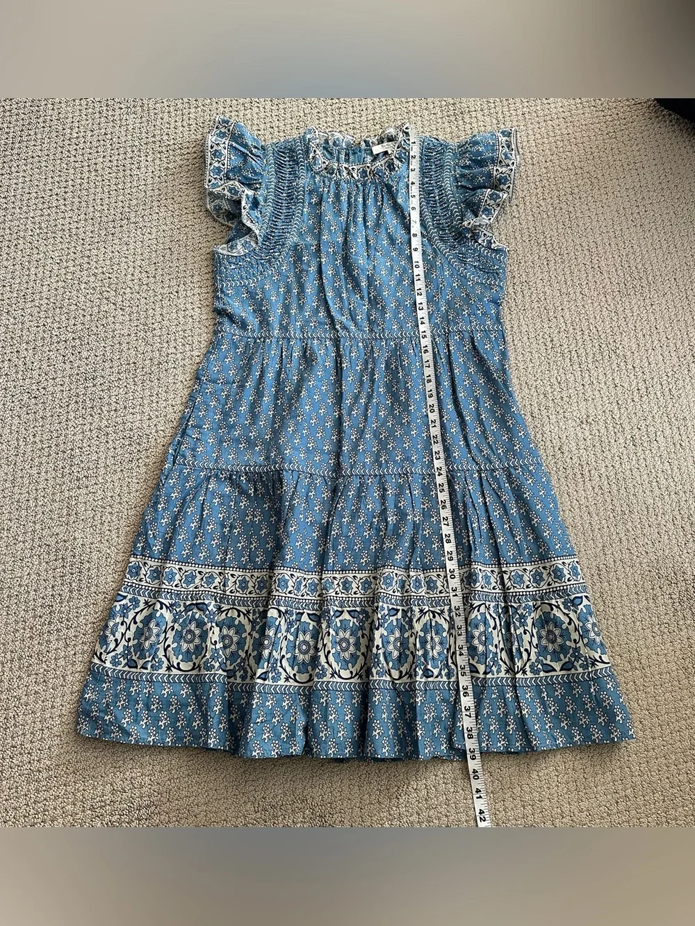 Sea soft blue